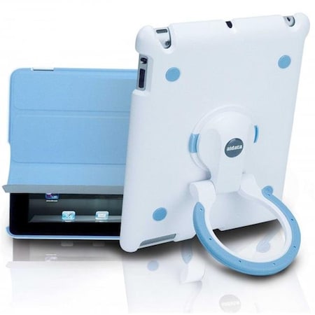 Aidata Corp Co Ltd Aidata USA ISP302WG 3rd Generation iPad Stand - White/Gray ISP302WG